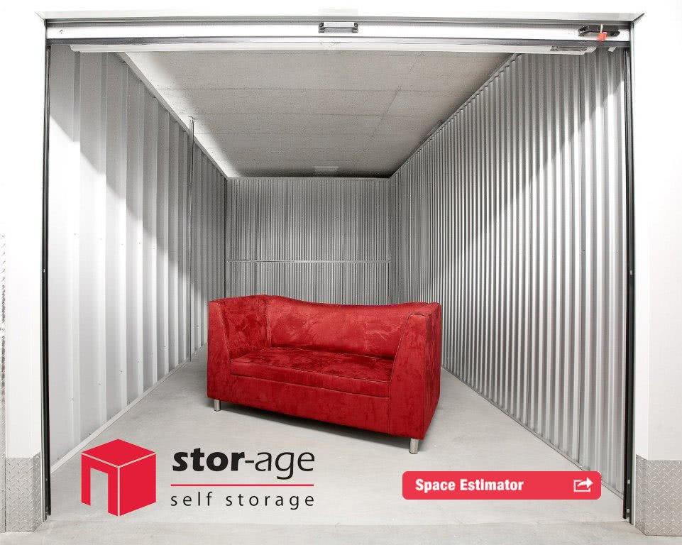 Stor-Age Self Storage Space Estimator