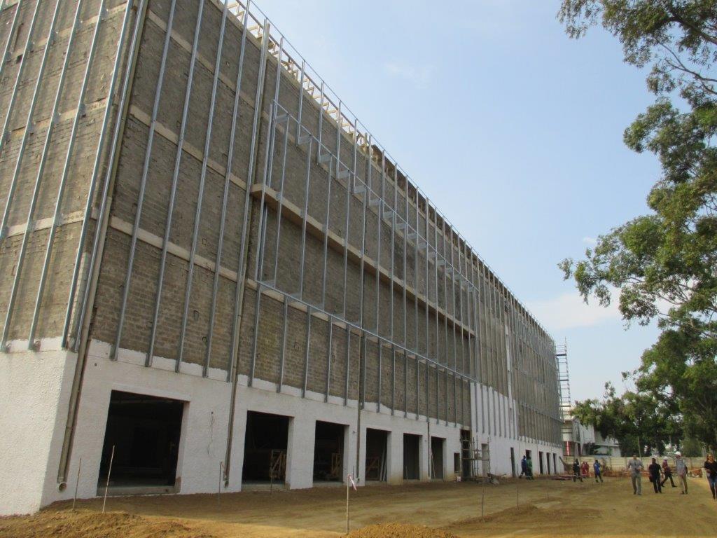 Stor-Age Self Storage Mount Edgecombe in Durban under construction